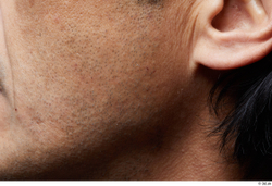 Face Cheek Ear Hair Skin Man Slim Wrinkles Studio photo references